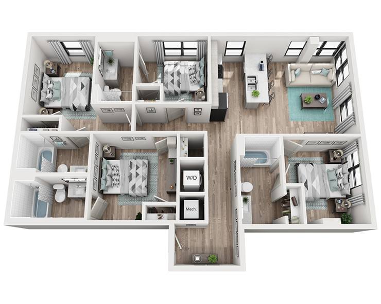 The Johnson floor plan
