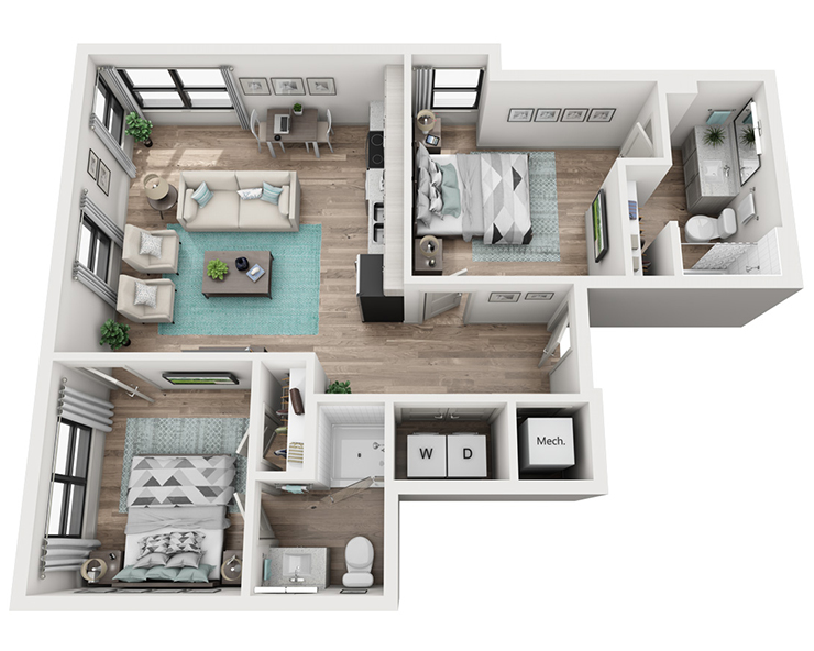 The Kendra floor plan