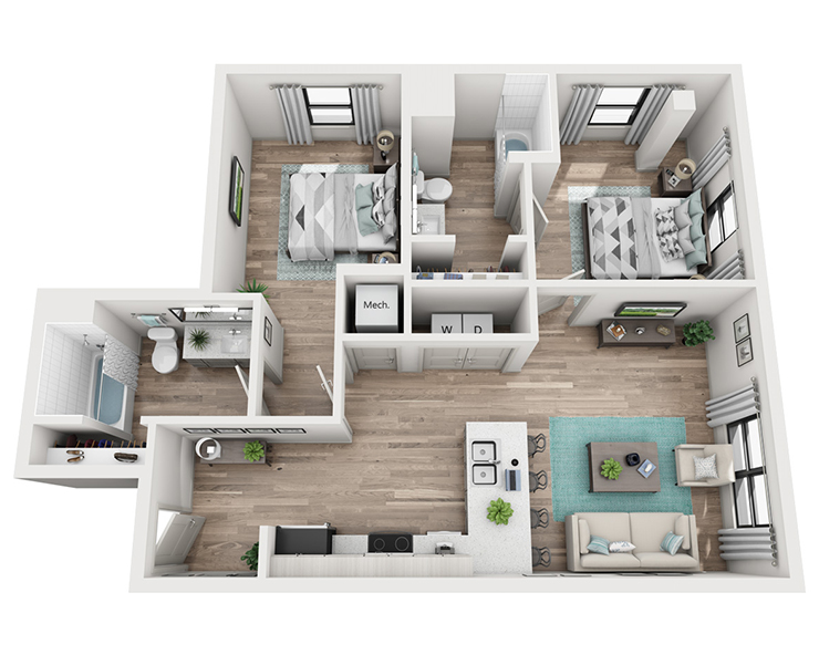 The Nelson floor plan
