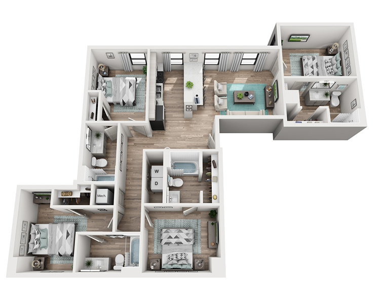 The Travis floor plan