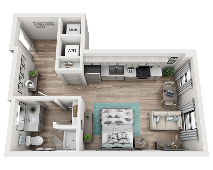 The Vaughan floor plan