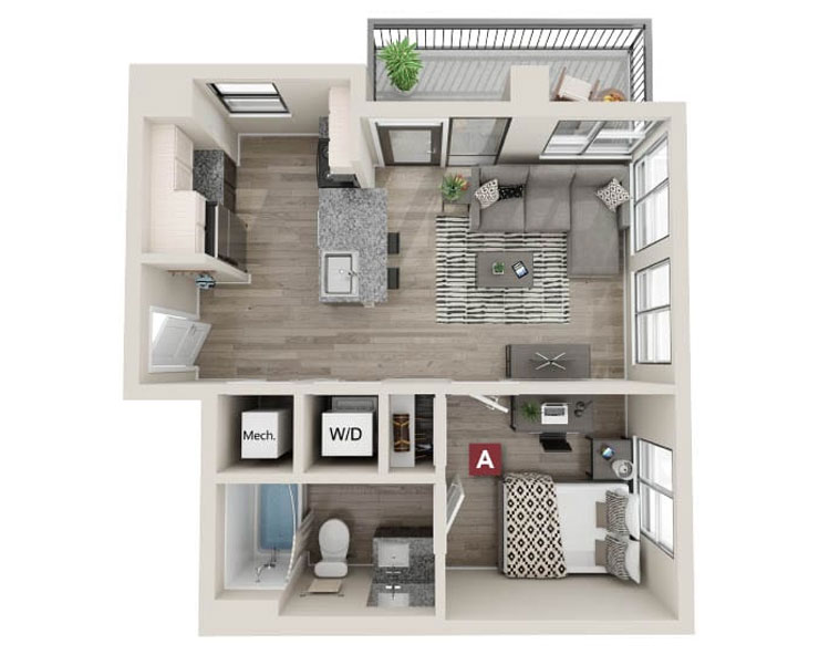 Allister floor plan