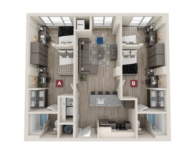 Berkeley floor plan
