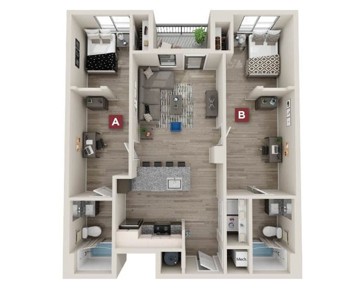 Birch floor plan