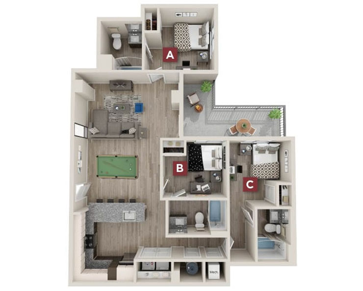 Camden floor plan