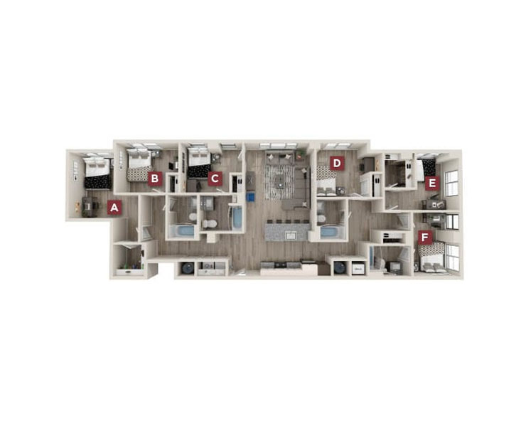 Gramercy floor plan