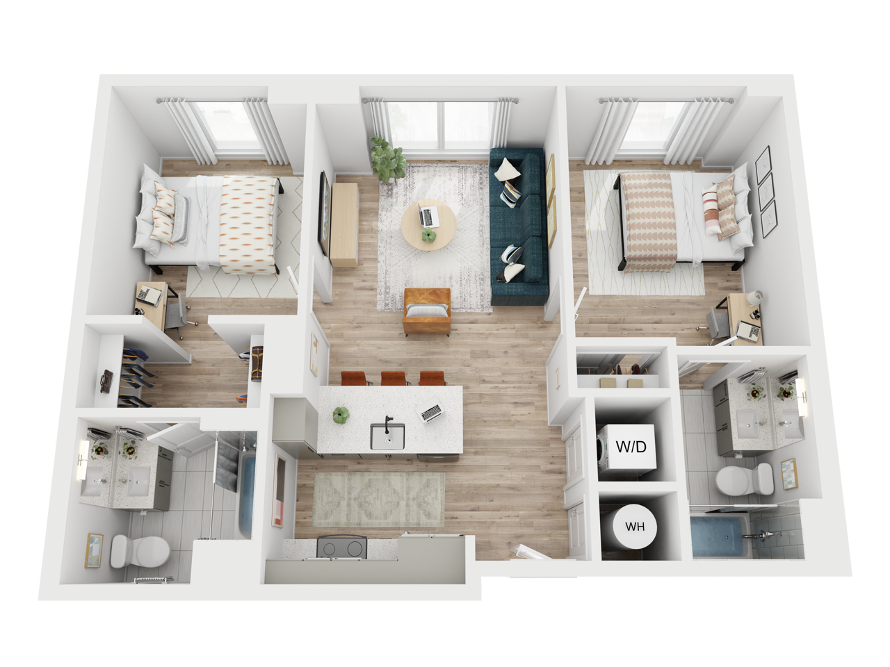 The Ironwood floor plan