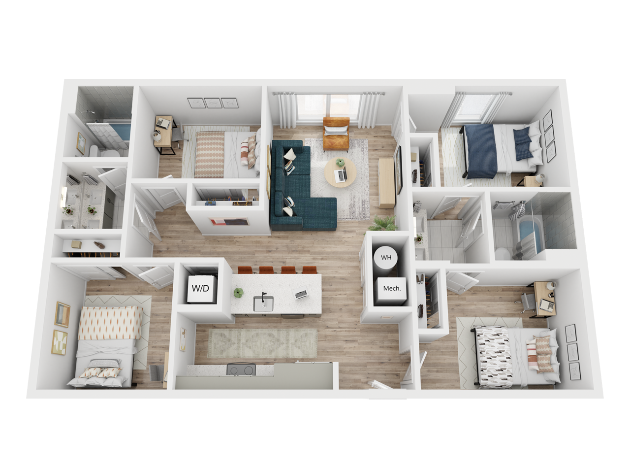 The Moonstone floor plan