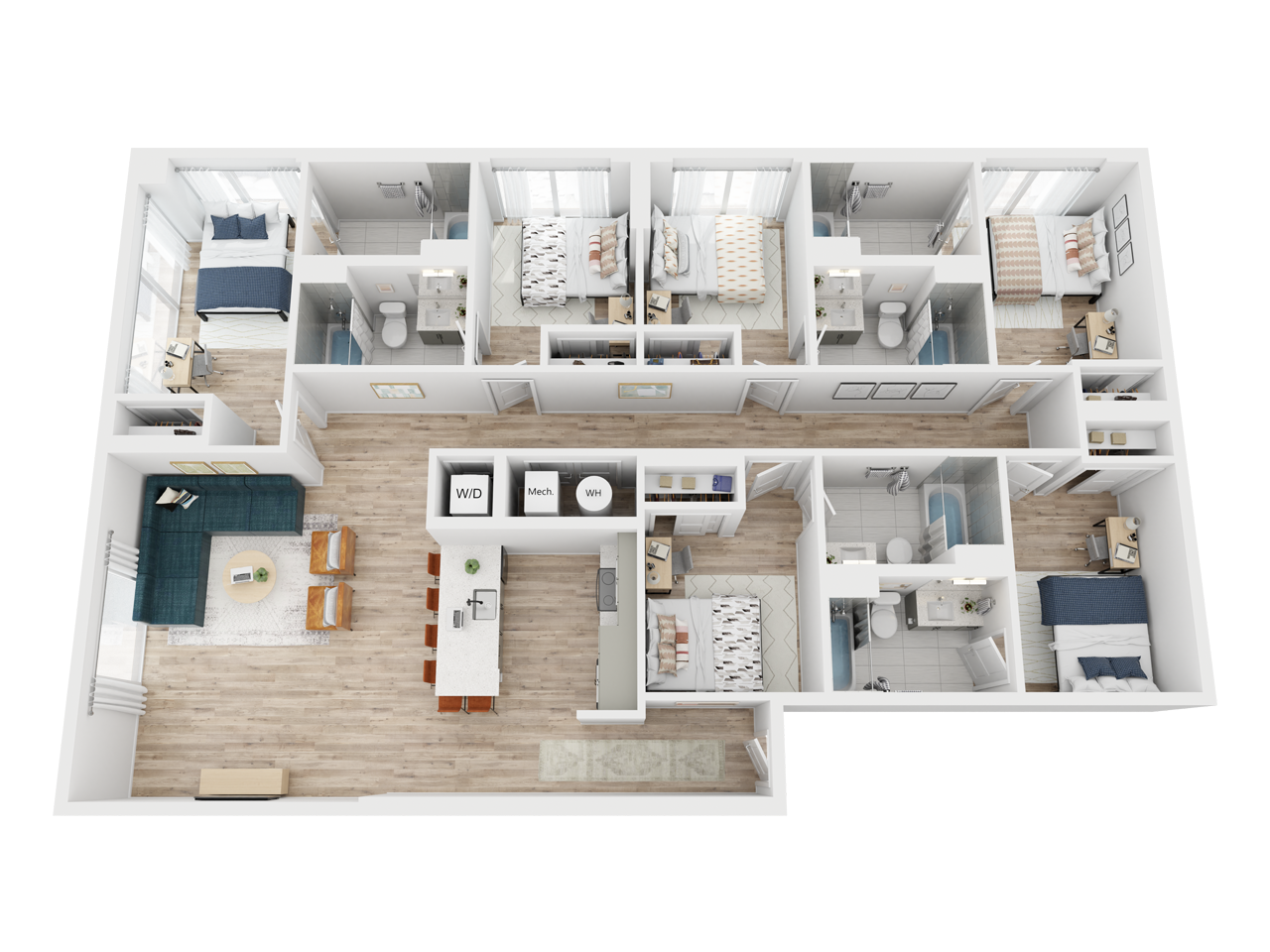 The Prickly Pear floor plan