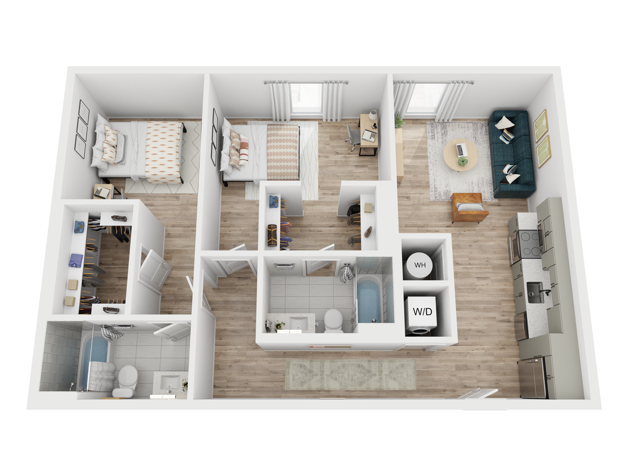 The Saltillo floor plan