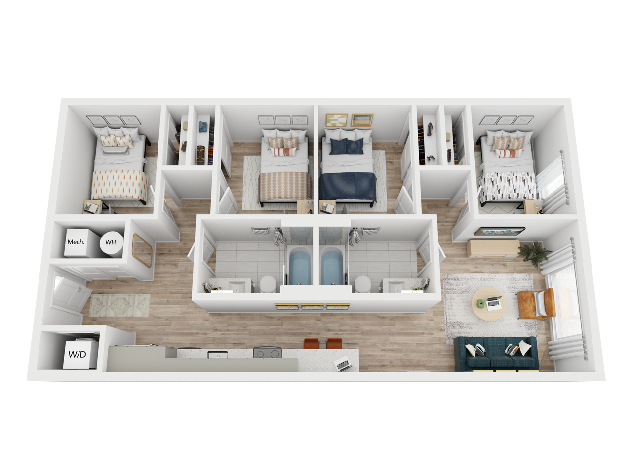 The Sandstone floor plan