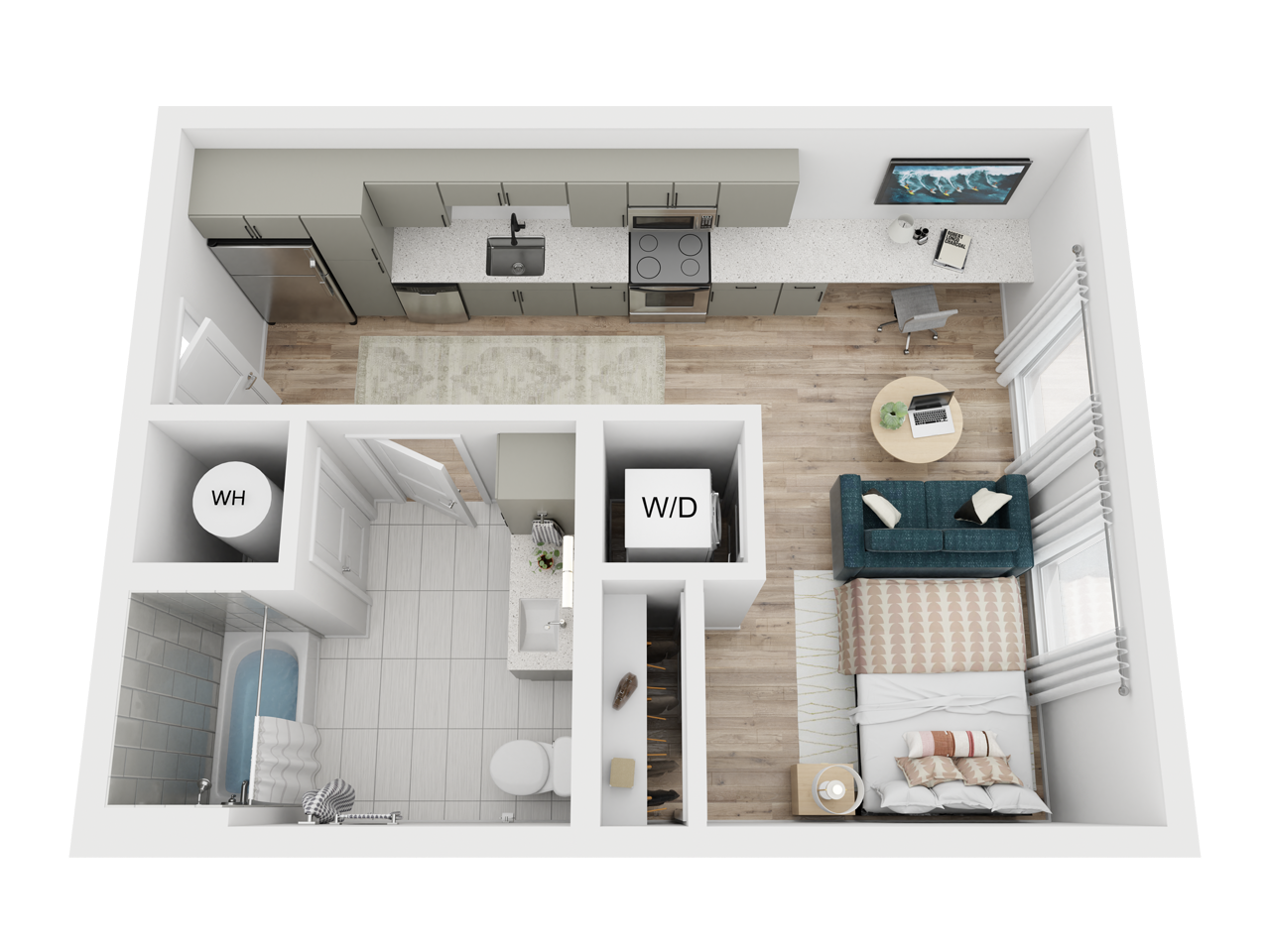 The Sandstorm floor plan