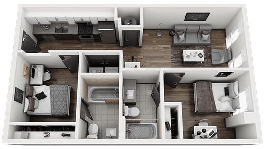 Frisco B floor plan