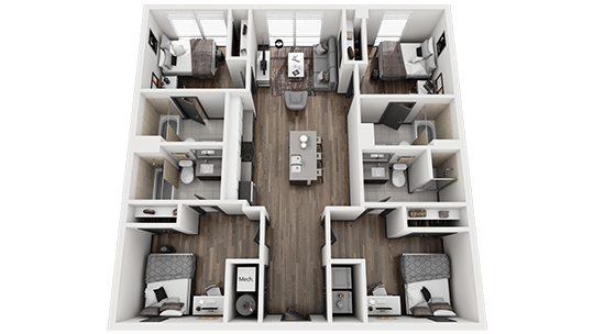 Boulder A floor plan