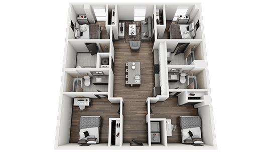 Boulder B floor plan