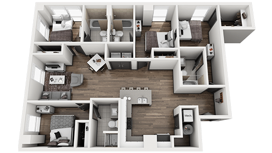Boulder C floor plan
