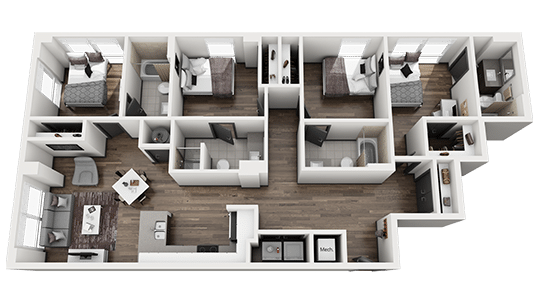 Boulder F floor plan