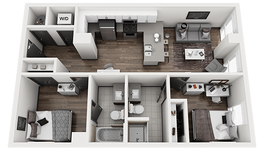 Frisco D floor plan