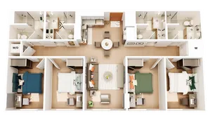 The Elton floor plan