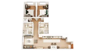 The Hendrix floor plan