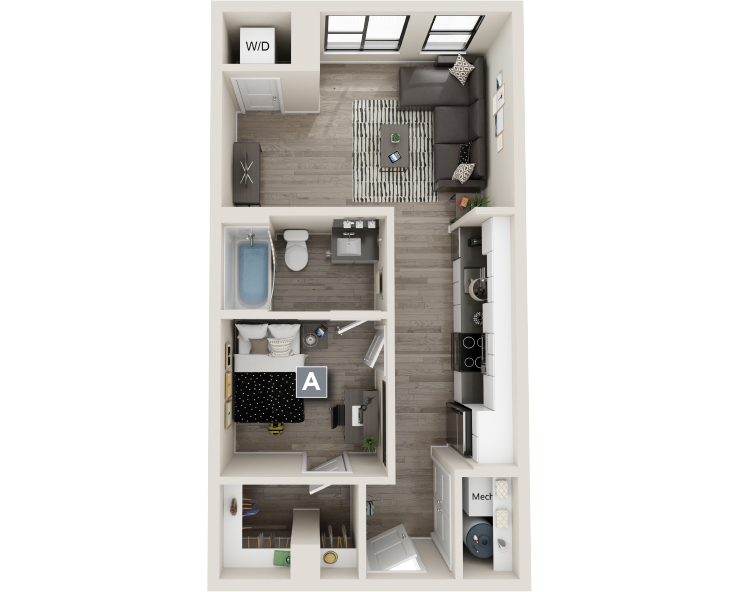 A3 floor plan