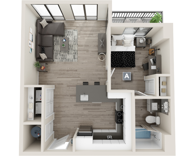 A4 floor plan