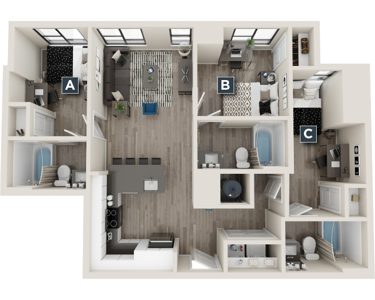 C1 floor plan
