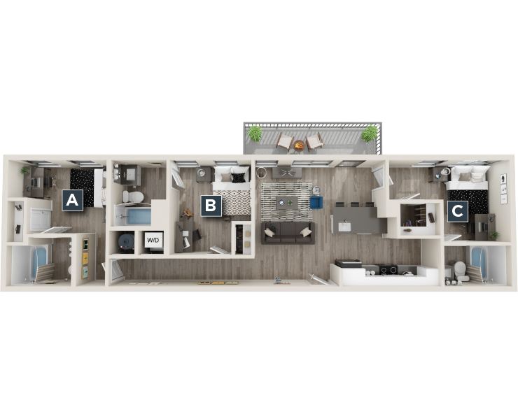 C2 floor plan