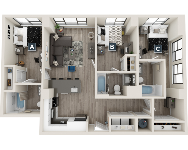 C3 floor plan