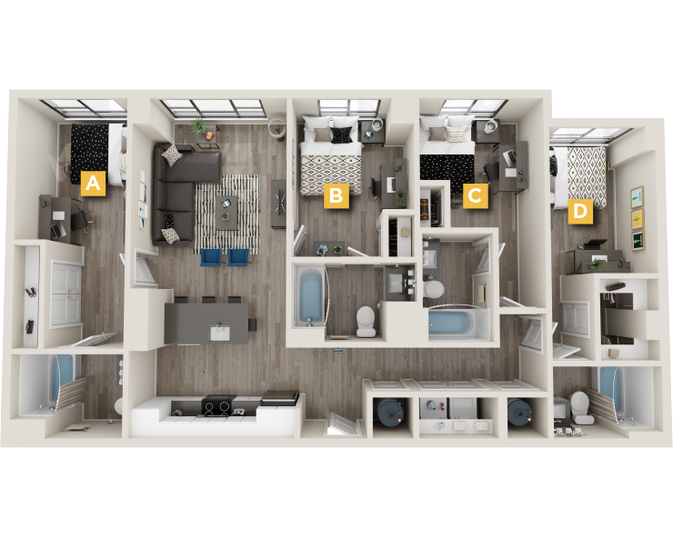 D3 floor plan