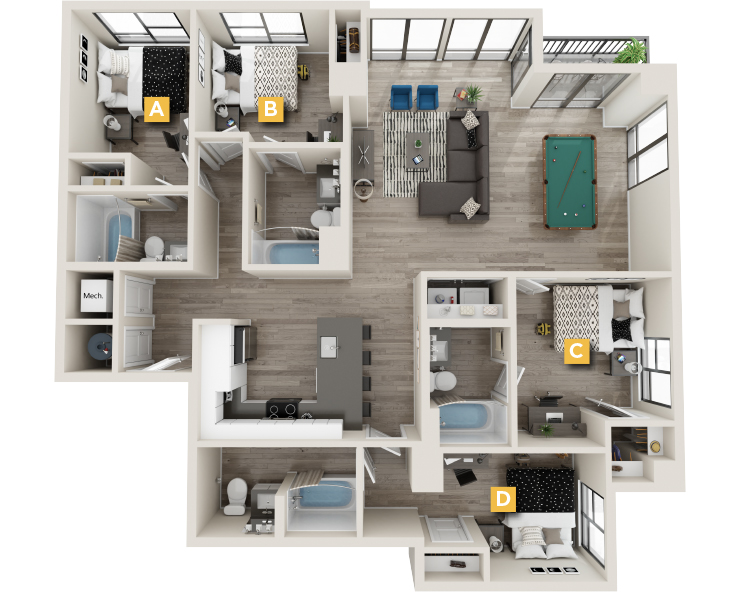 D5 floor plan