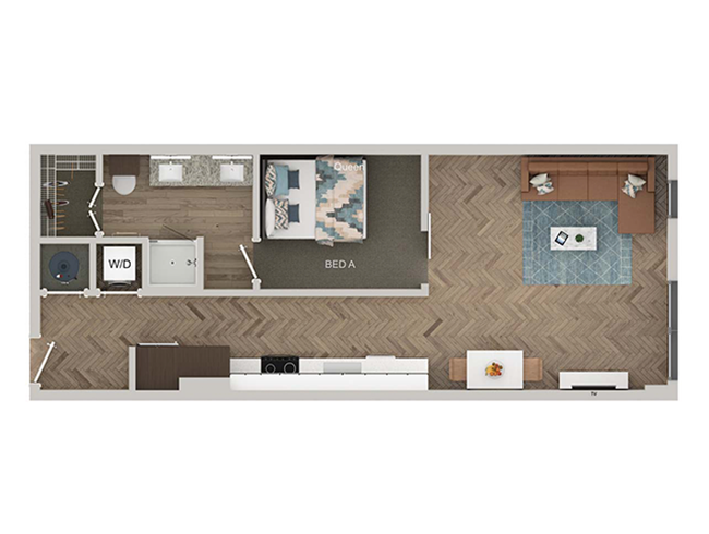 A2 floor plan