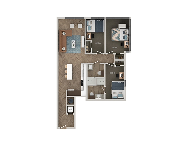 C1 floor plan