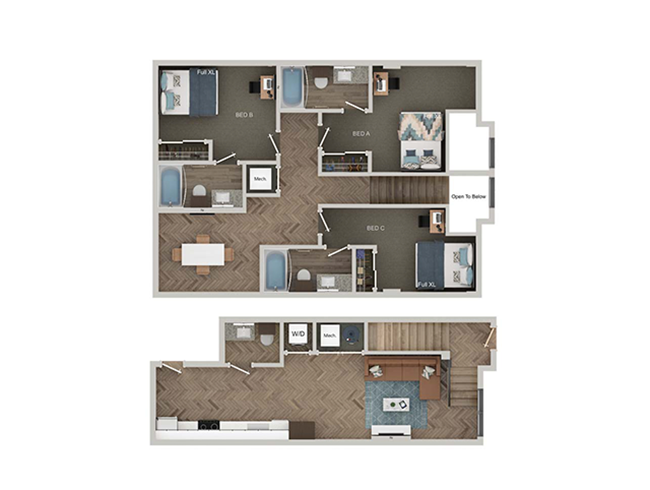 TH C1 floor plan