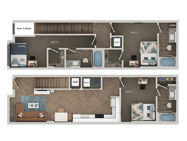 TH C4 floor plan