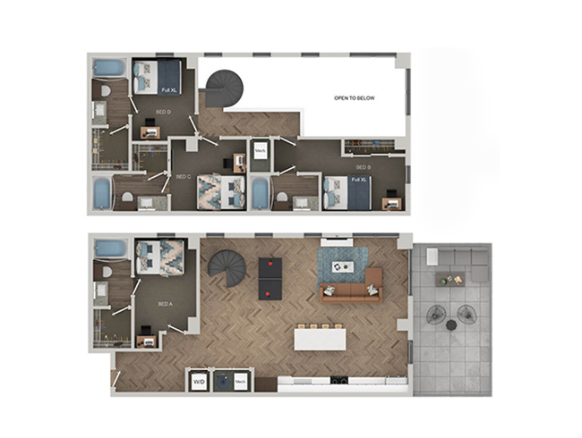 TH D5 floor plan