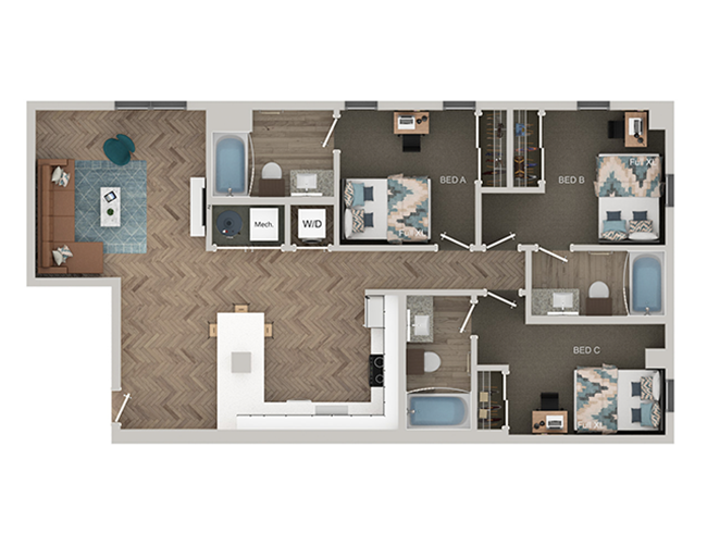 C3 floor plan