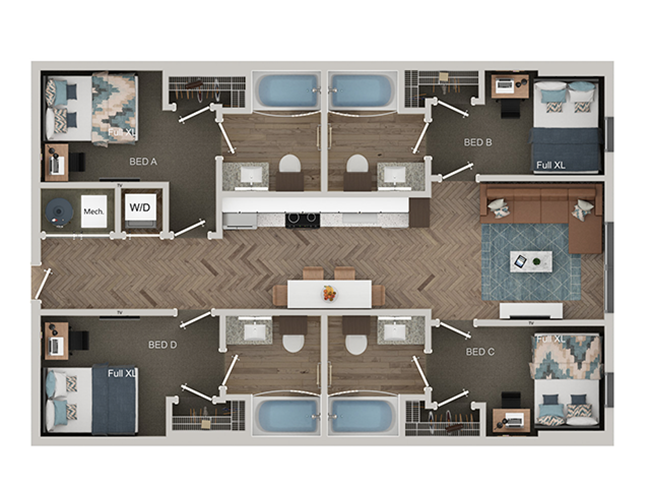 D1 floor plan