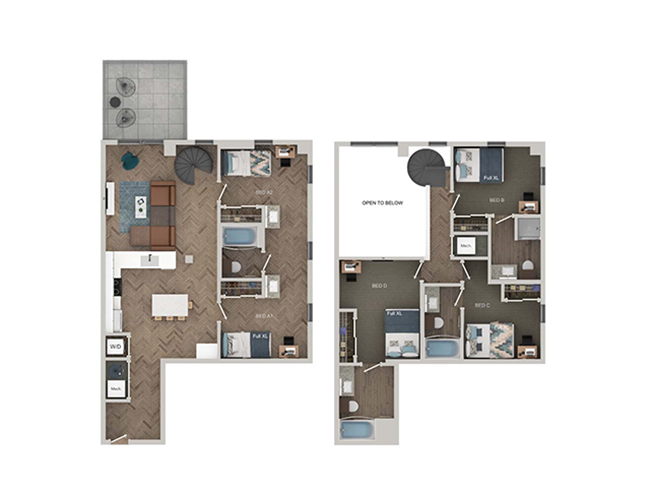 TH D6 floor plan