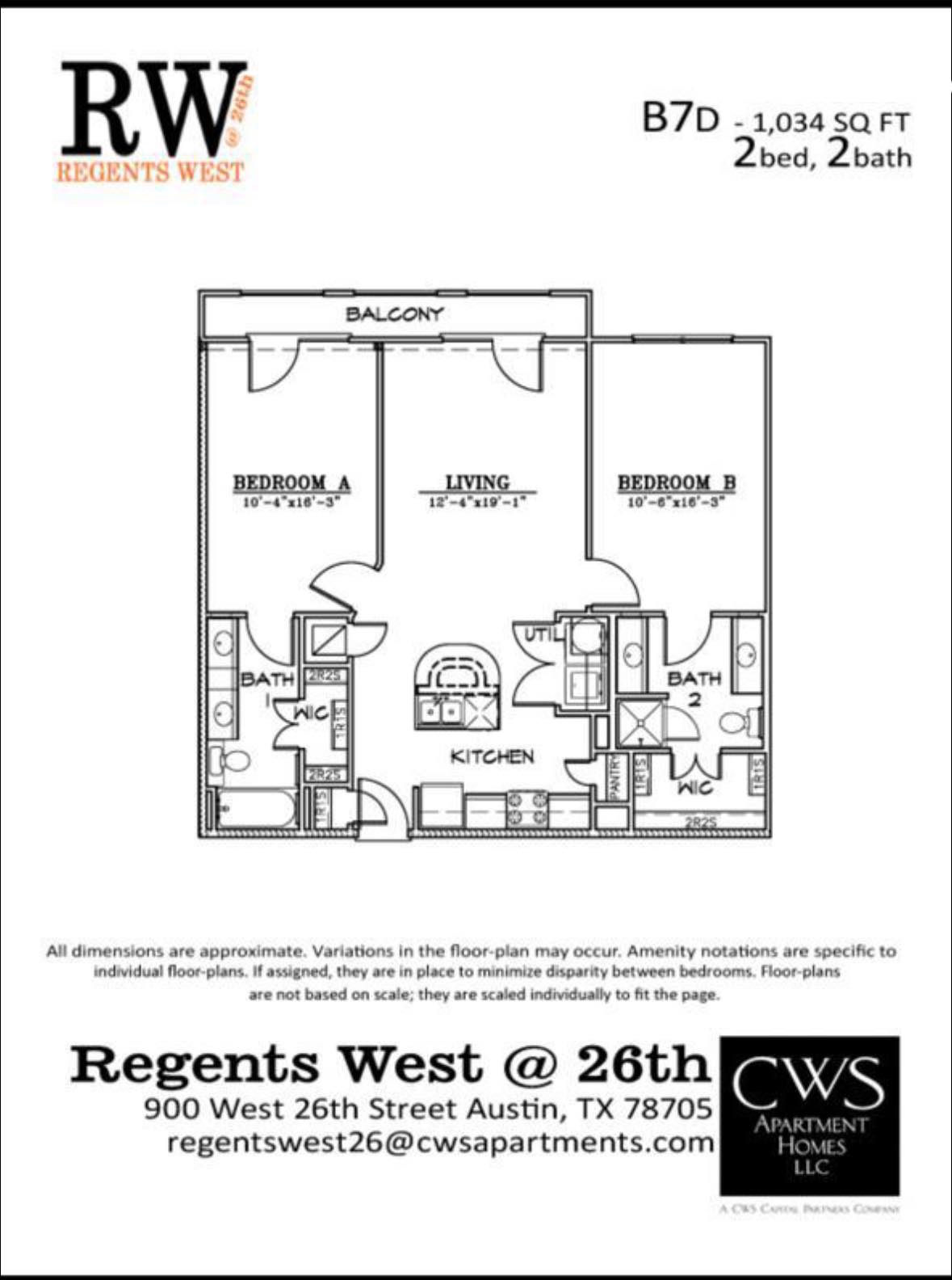 Spring & Summer 2027 Sublease – 2 Bed/2 Bath at Regents West (Jan-Jul) — photo 2