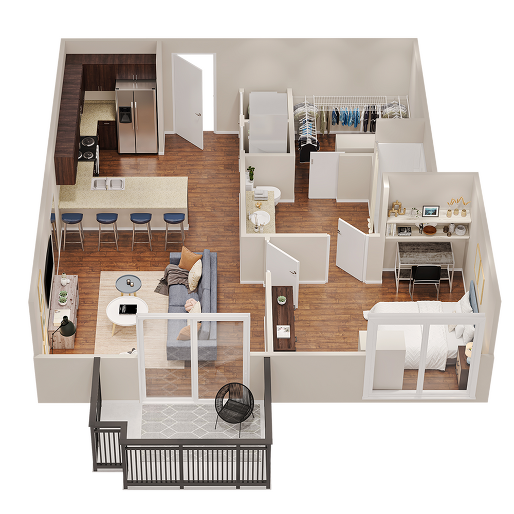 A1 City floor plan
