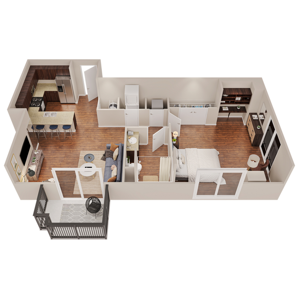 A2 City floor plan