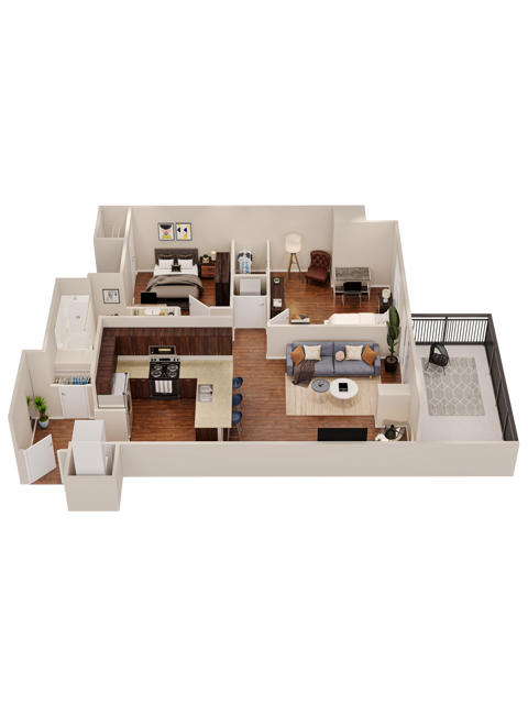 B1 University floor plan