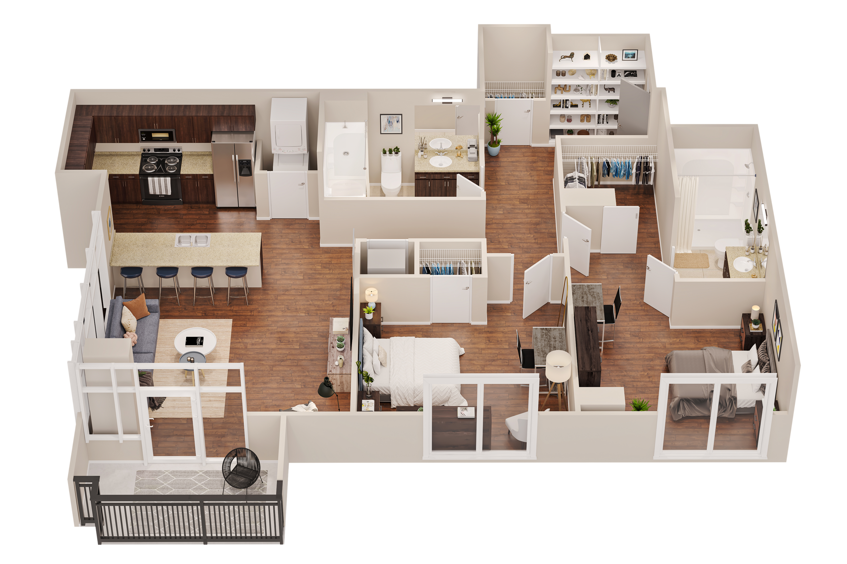 B7 City floor plan