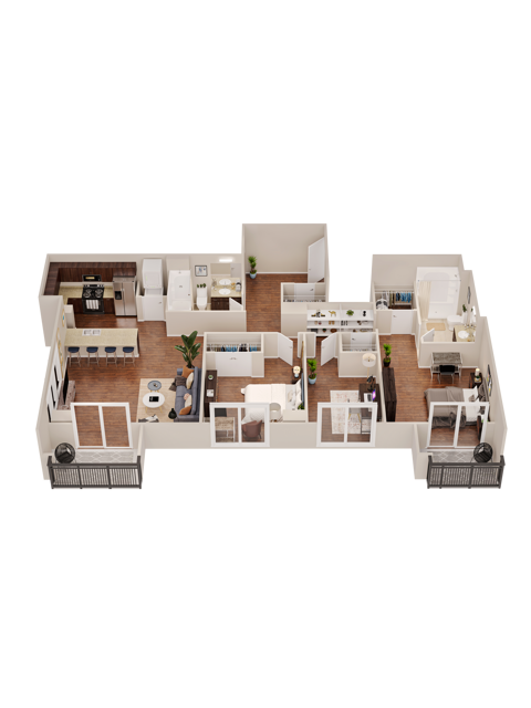 C4 City floor plan