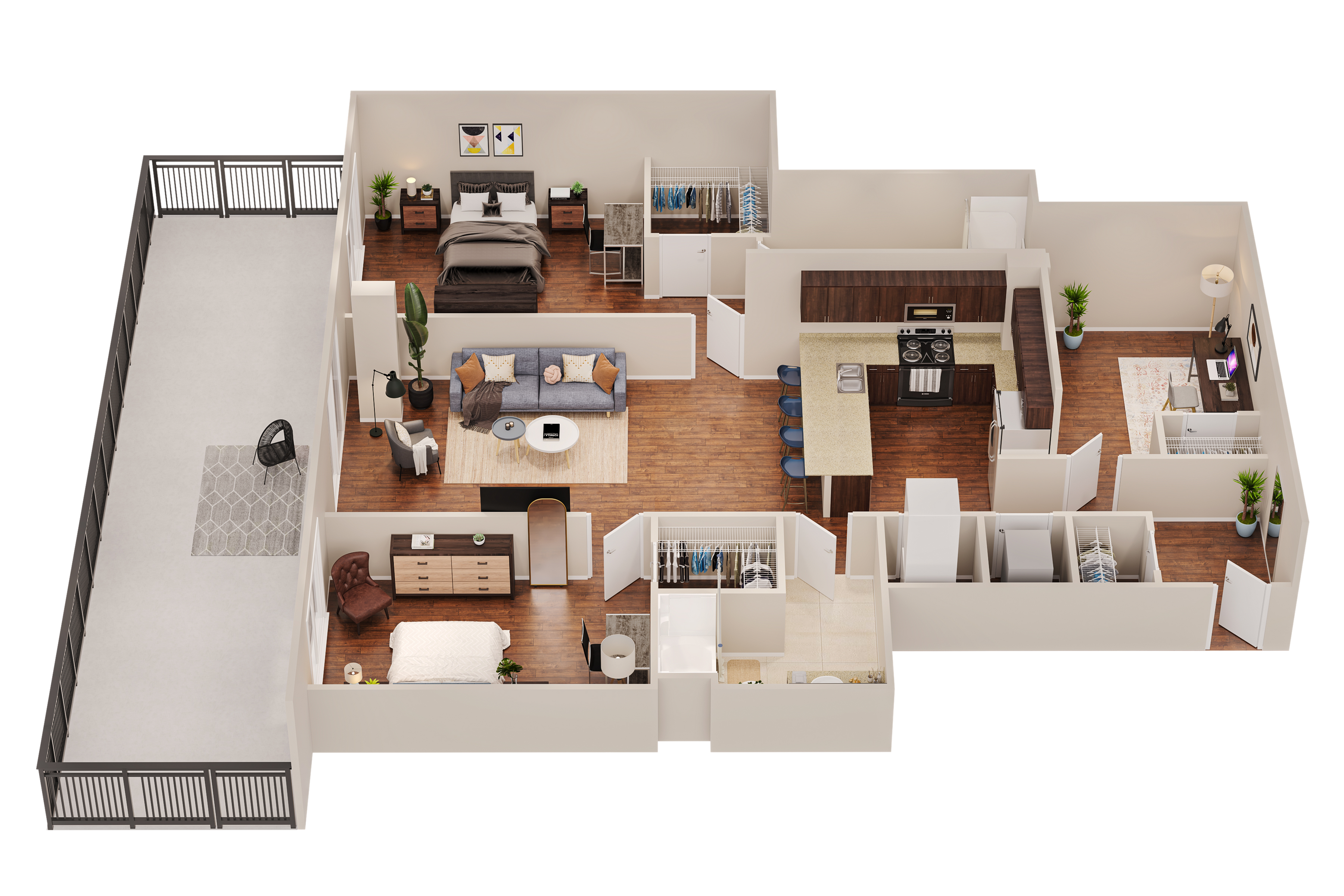 C7 Hillside floor plan